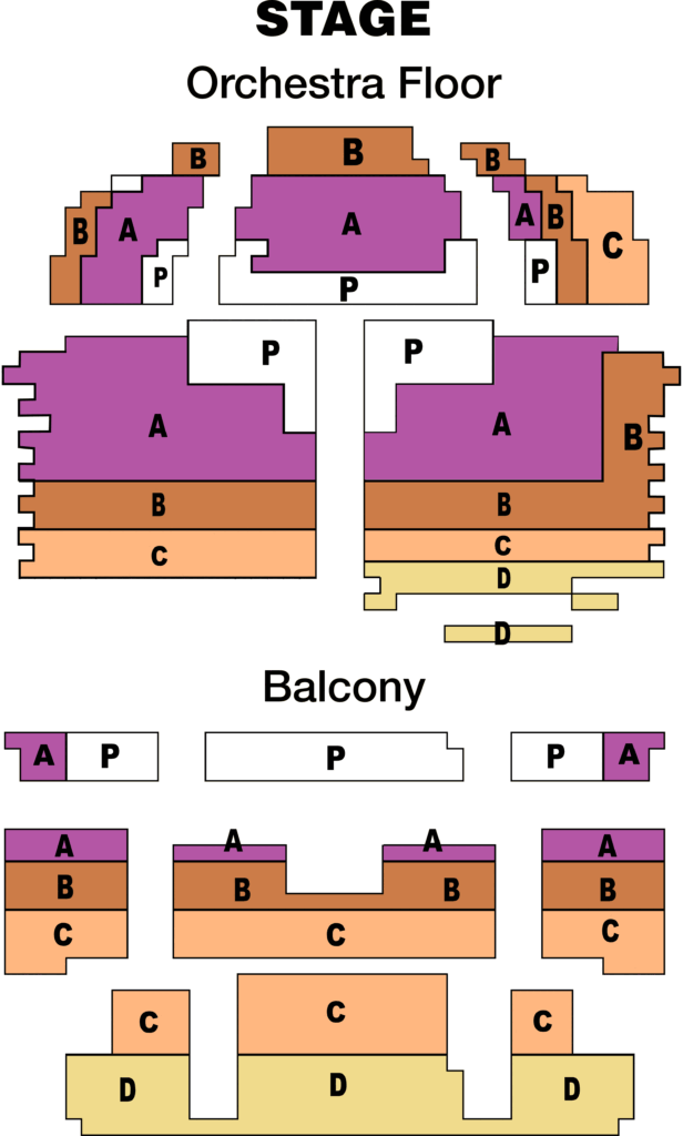 granada theatre seating chart